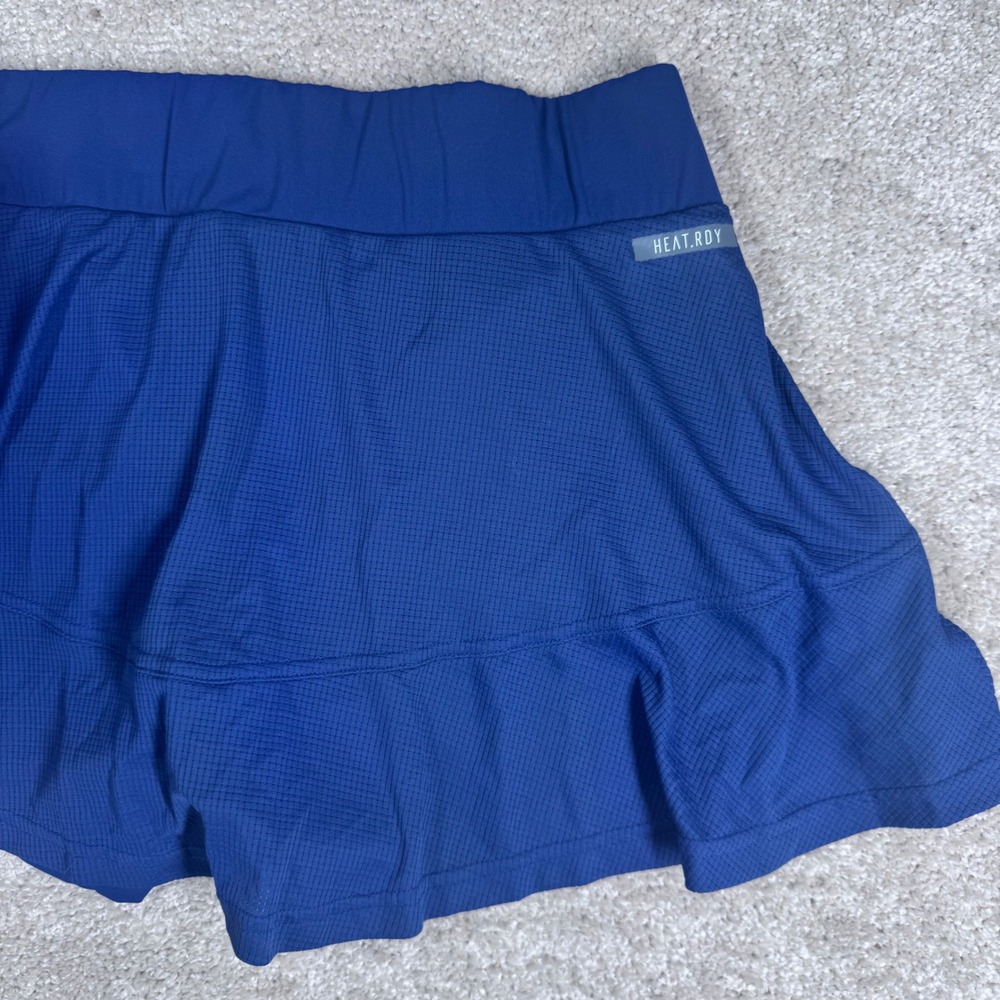 Adidas HEAT.RDY Women XL Royal Blue Tennis Skort Athletic Skirt FS8383 - Picture 5 of 8